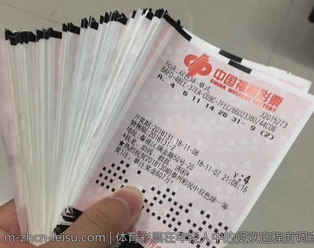 体育彩票在年轻人中的受欢迎程度调查