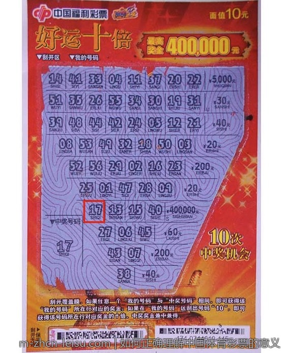 如何正确理解中国体育彩票的意义